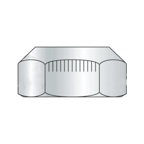 Newport Fasteners Lock Nut, M14-2.00, Steel, Class 10, Zinc Plated, 300 PK 570066-BR-300